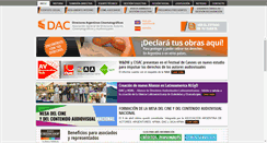 Desktop Screenshot of dacdirectoresdecine.org.ar